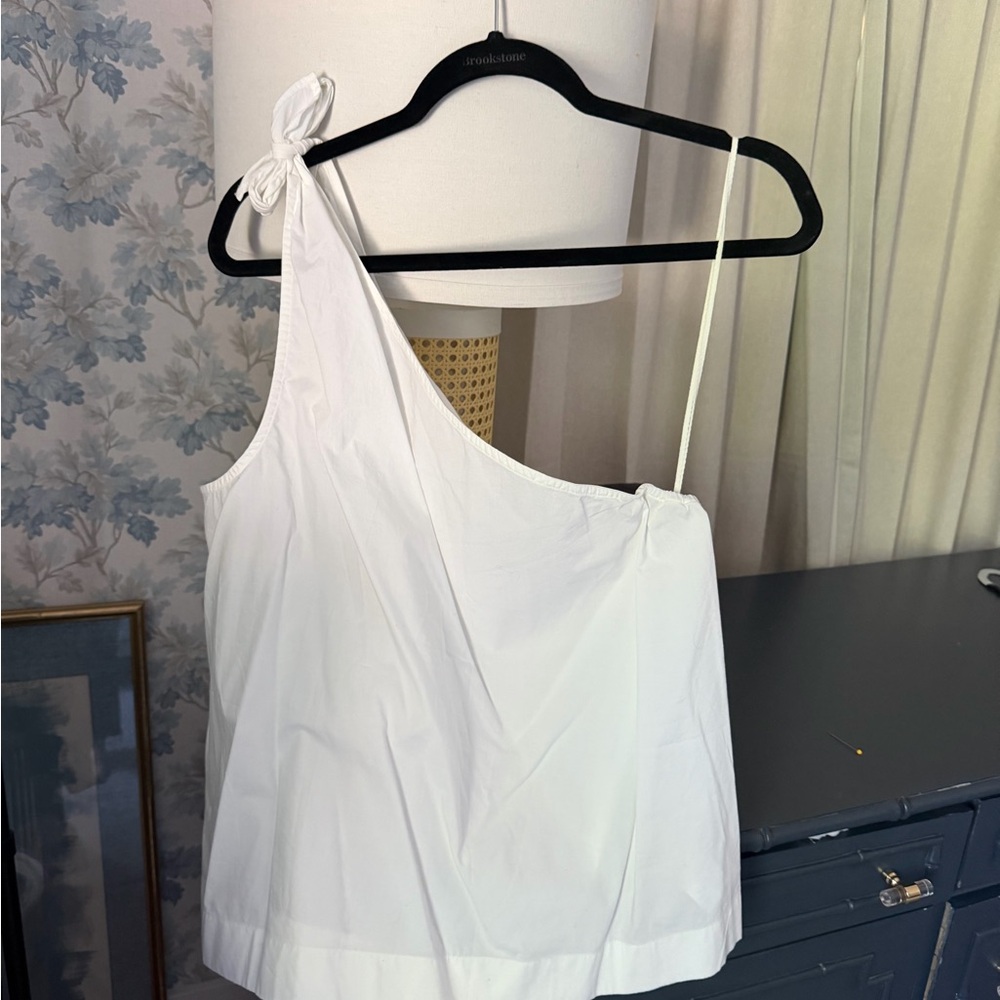 Gap One-Shoulder Tie Strap Top